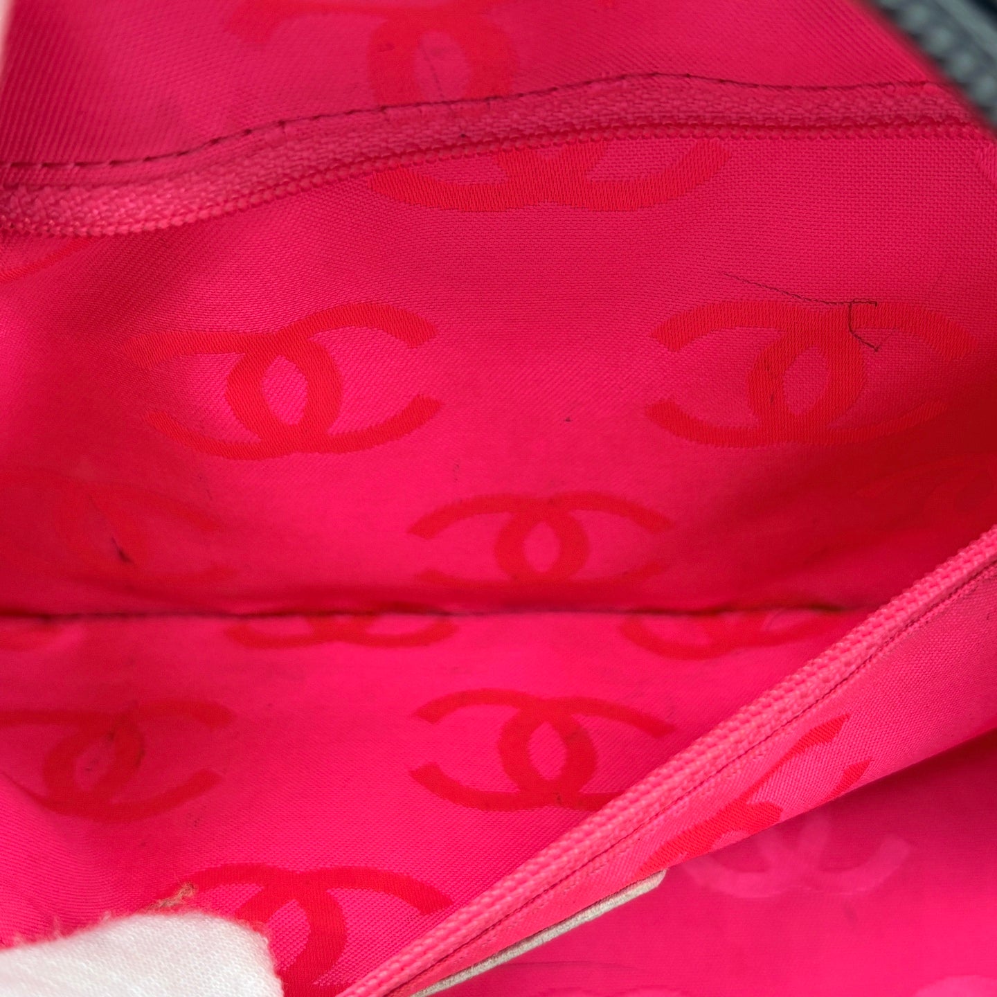 Chanel Cambon So Black Caviar Bowling Bag -Small[Used]