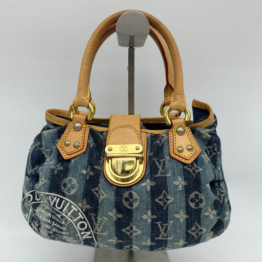 Louis Vuitton Monogram Denim Small Tote Bag [Used]
