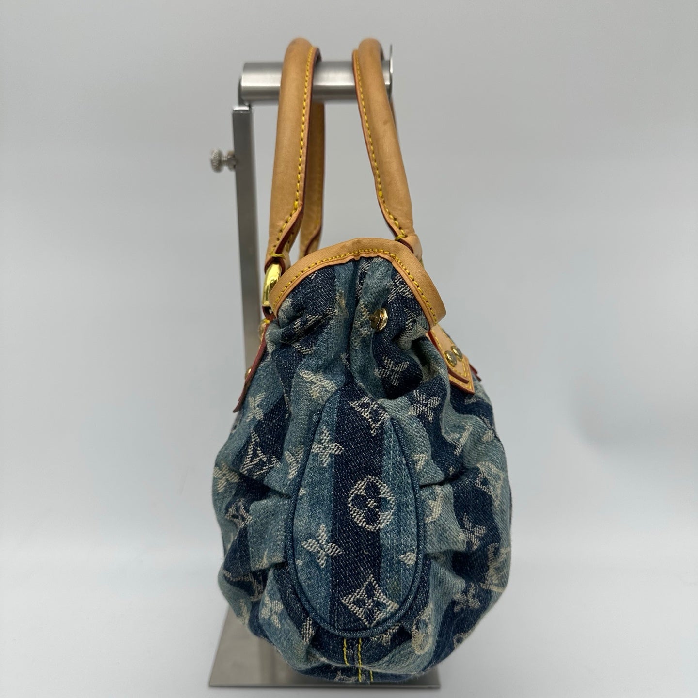 Louis Vuitton Monogram Denim Small Tote Bag [Used]