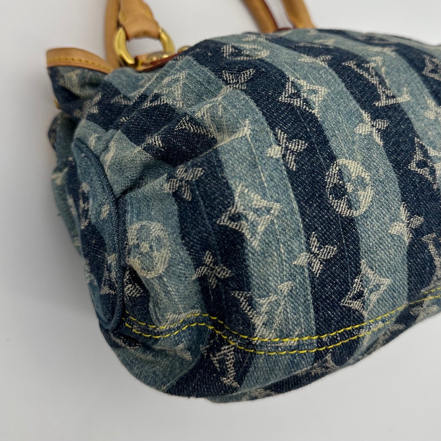 Louis Vuitton Monogram Denim Small Tote Bag [Used]