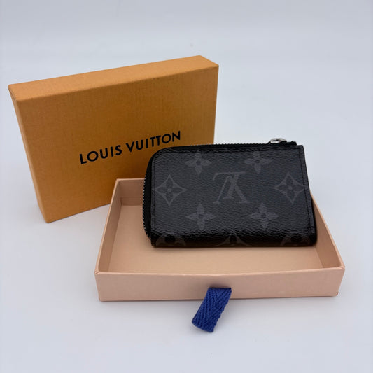 LV Monogram Eclipse Zippy Coin Purse [Used]