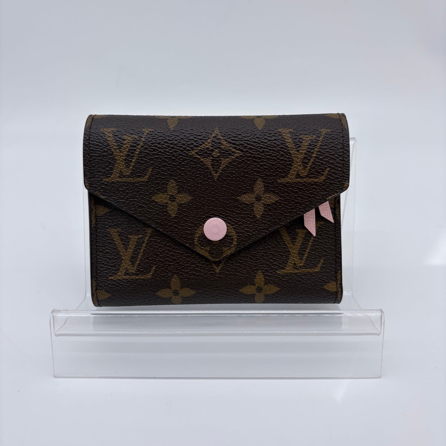 Louis Vuitton Monogram Empreinte “Pochette Rosalie” Compact Wallet [Used]