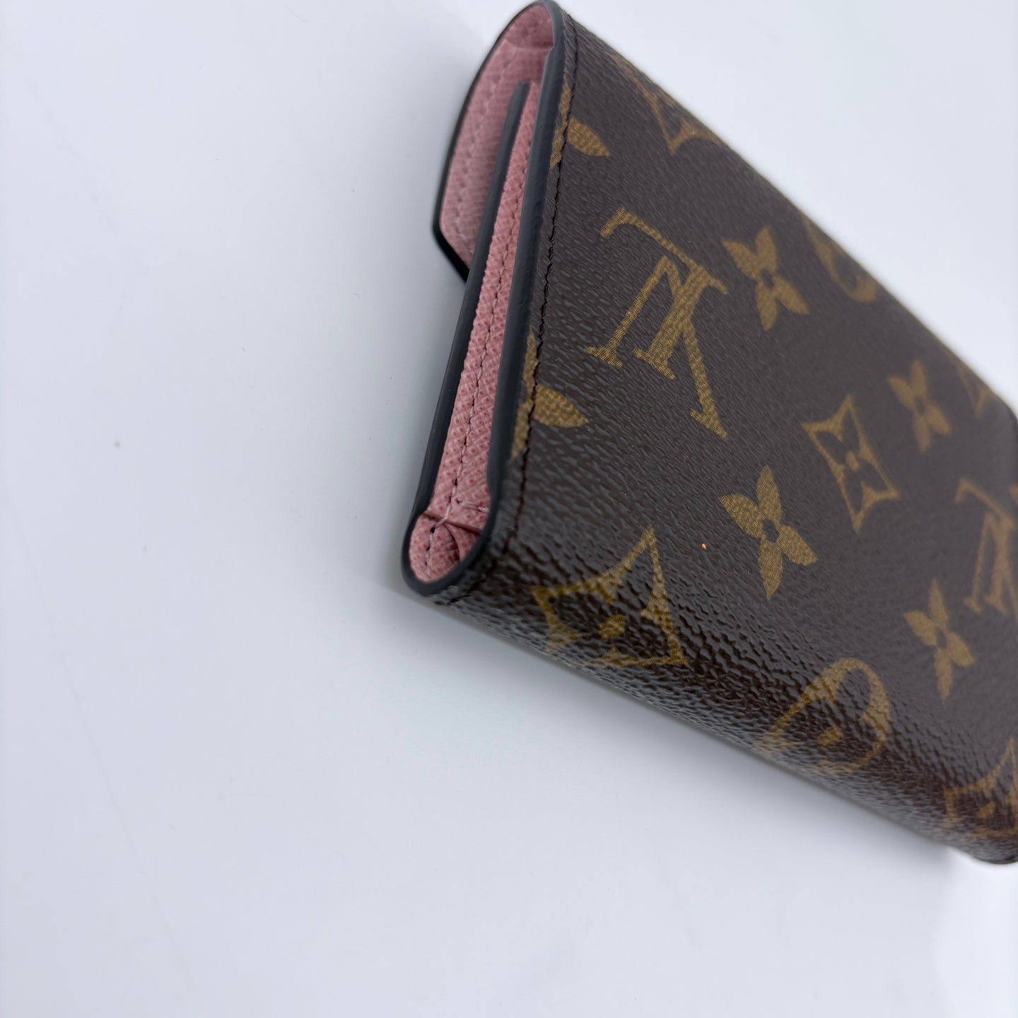 Louis Vuitton Monogram Empreinte “Pochette Rosalie” Compact Wallet [Used]