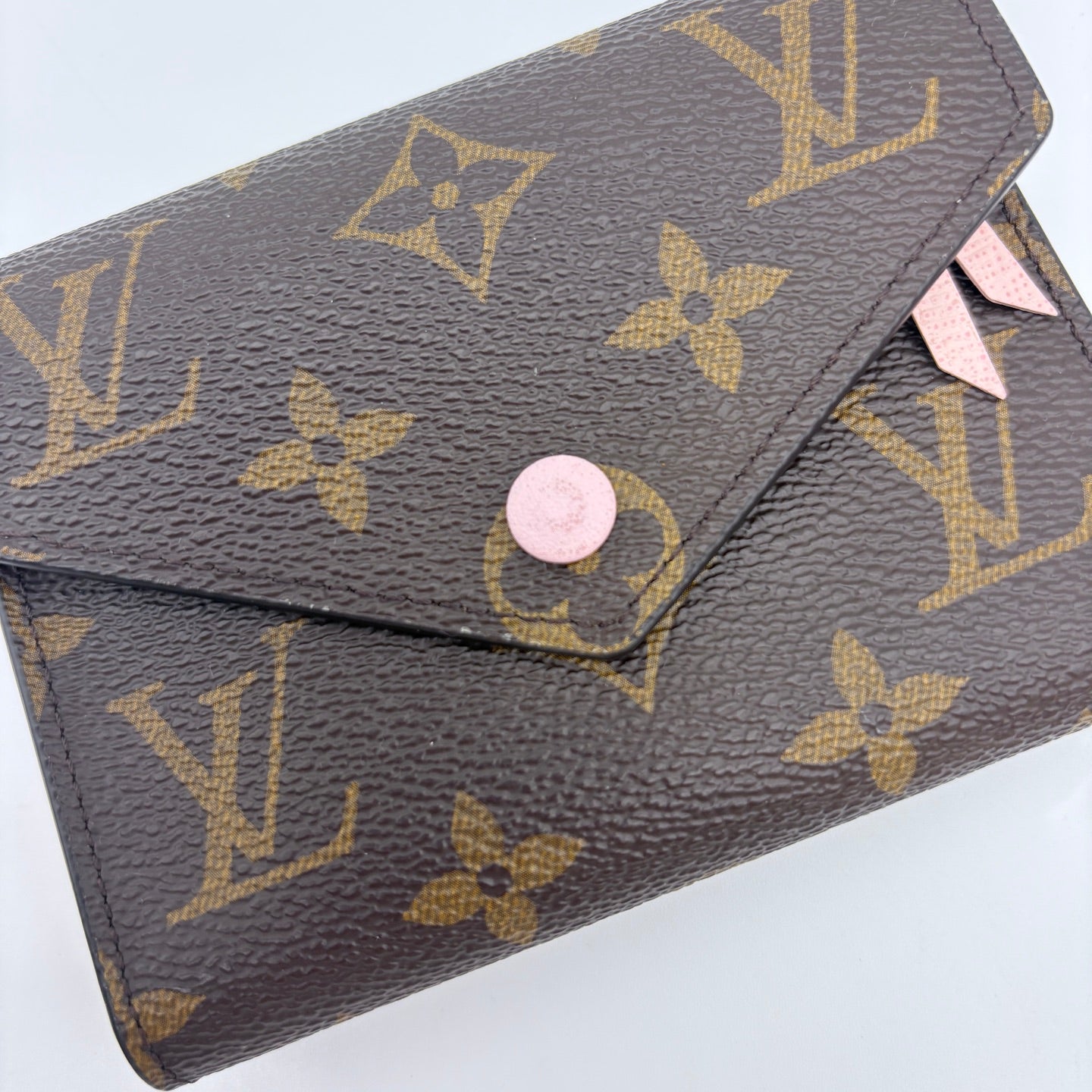 Louis Vuitton Monogram Empreinte “Pochette Rosalie” Compact Wallet [Used]