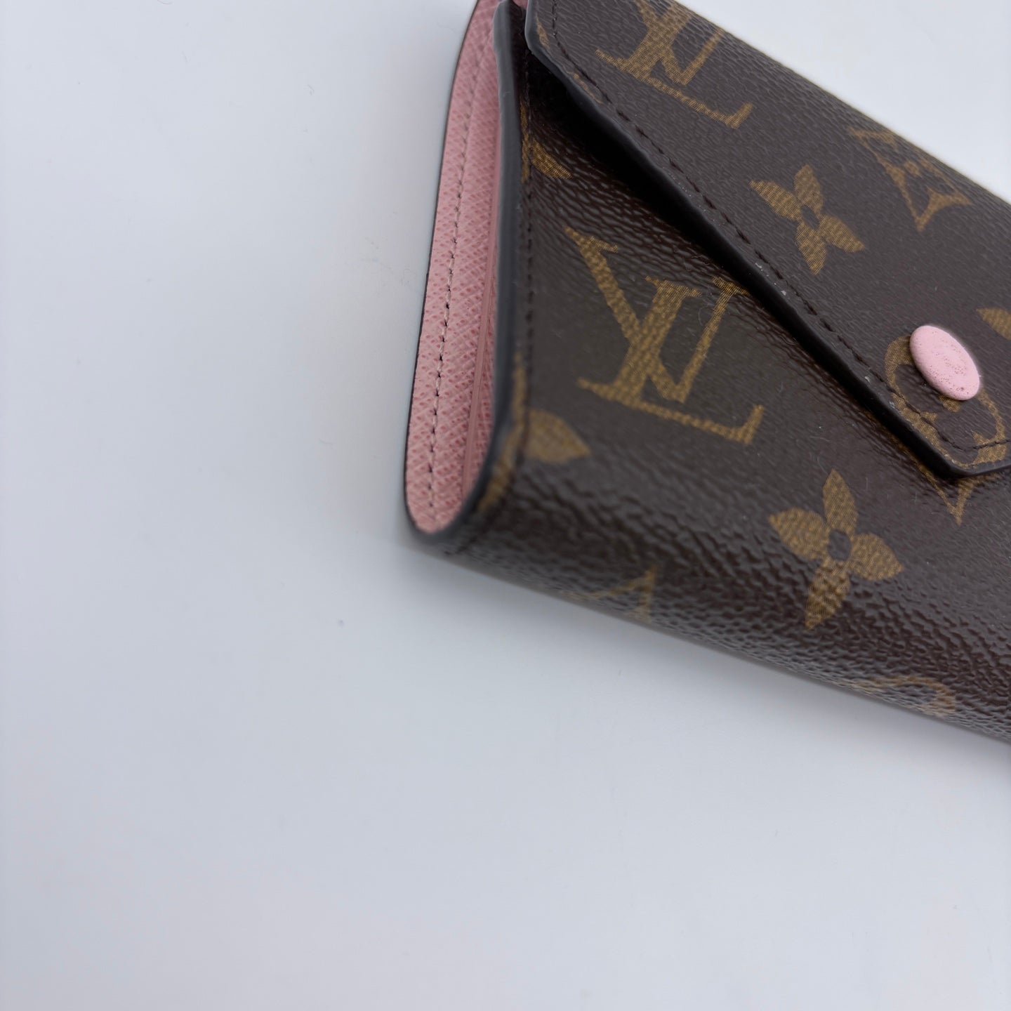 Louis Vuitton Monogram Empreinte “Pochette Rosalie” Compact Wallet [Used]
