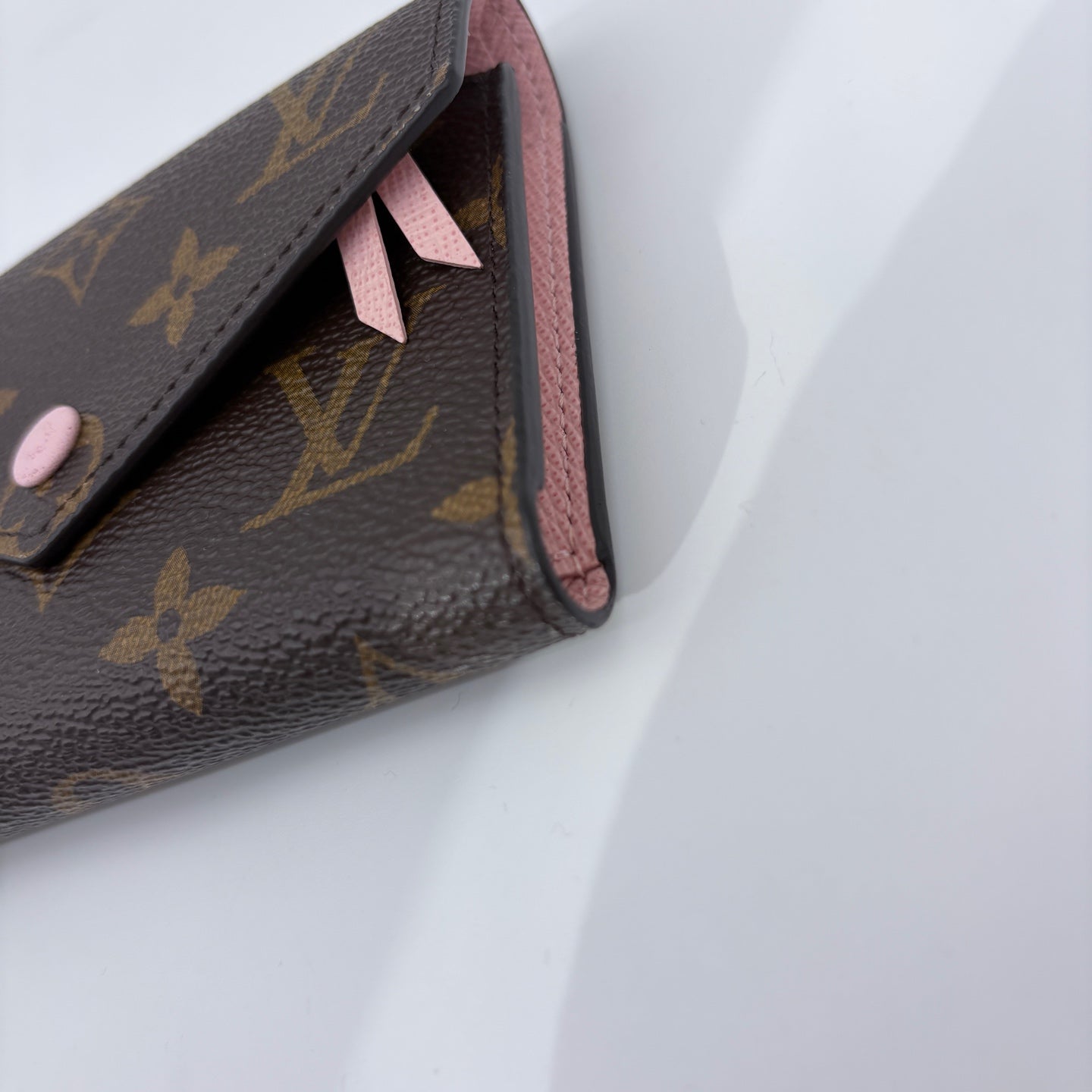 Louis Vuitton Monogram Empreinte “Pochette Rosalie” Compact Wallet [Used]