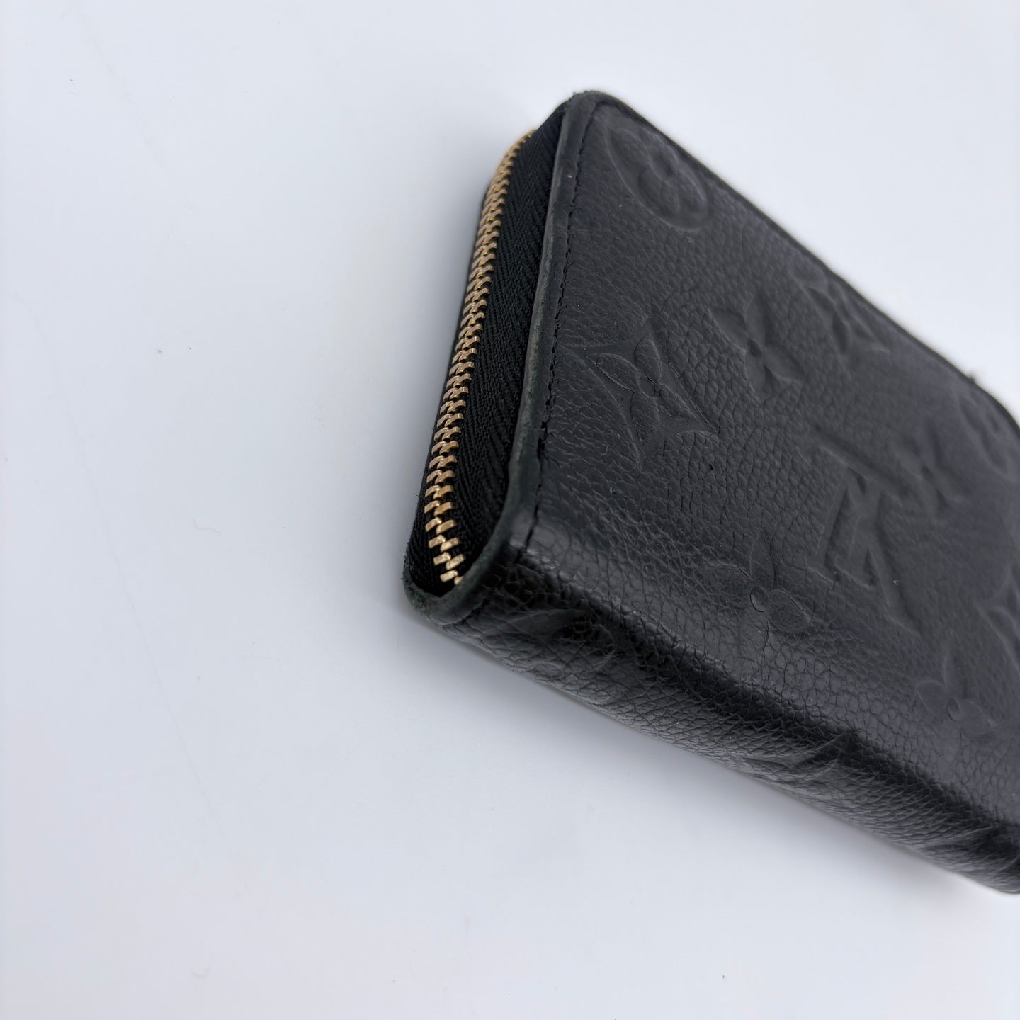 Louis Vuitton Monogram Empreinte Leather "ML Compact Wallet"  [Used]