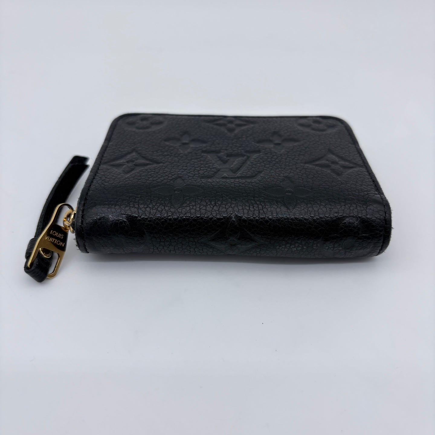 Louis Vuitton Monogram Empreinte Leather "ML Compact Wallet"  [Used]