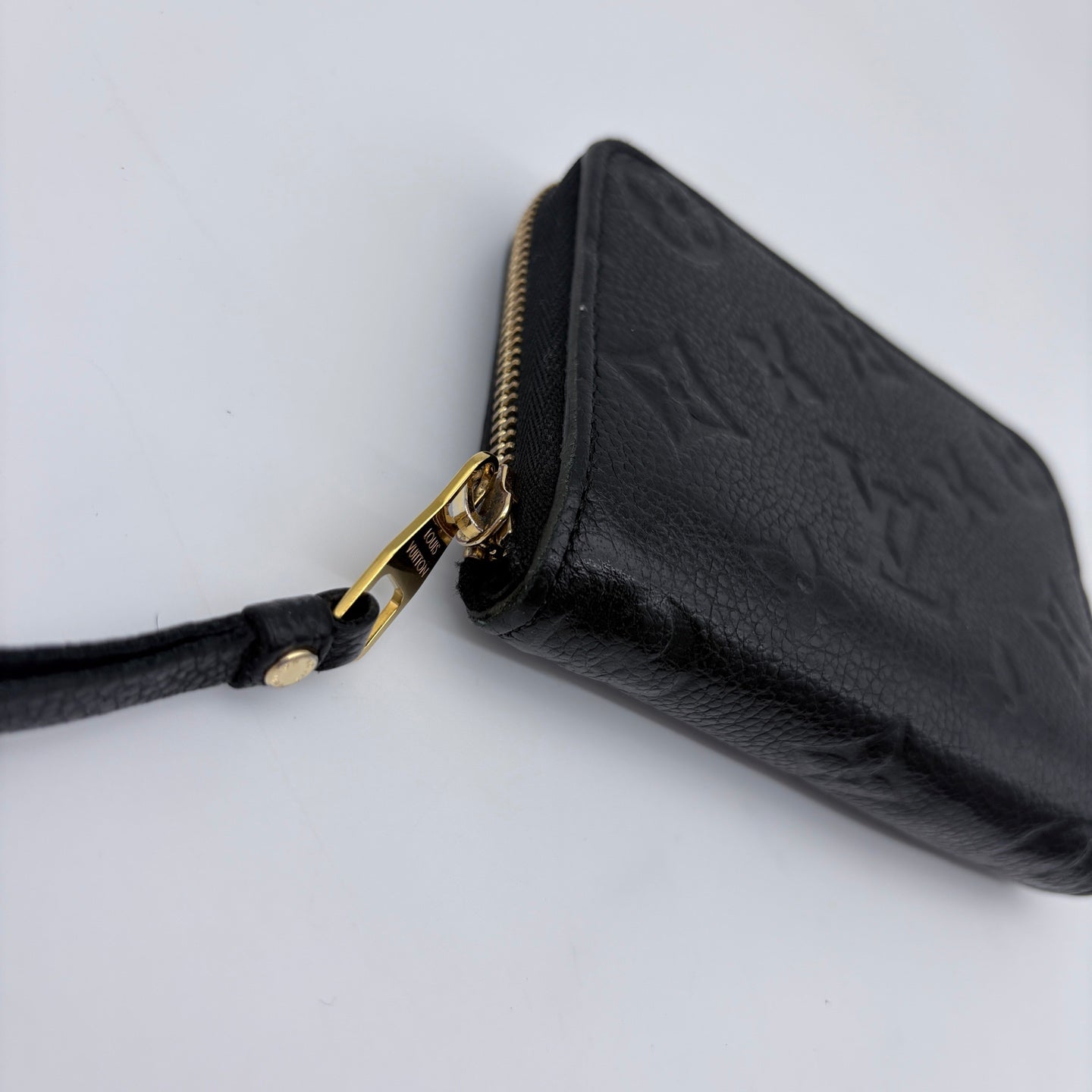 Louis Vuitton Monogram Empreinte Leather "ML Compact Wallet"  [Used]