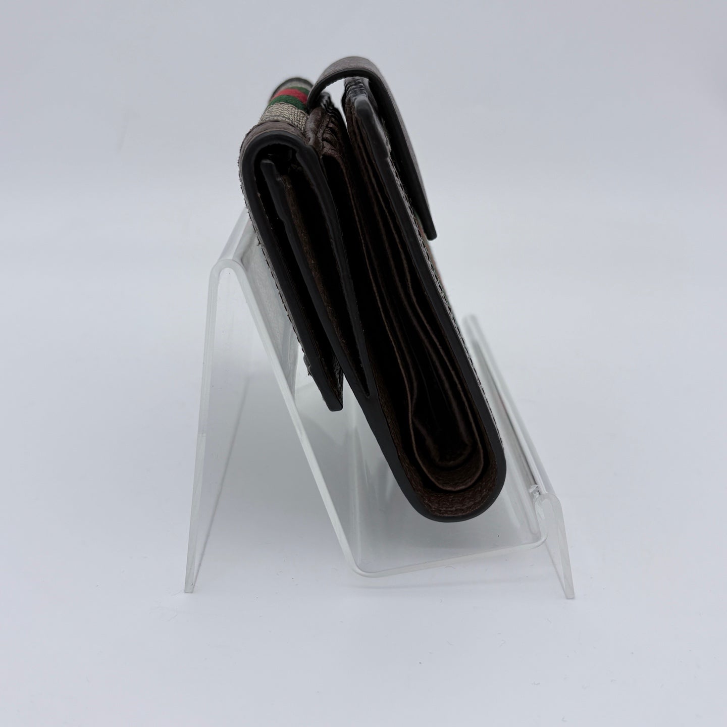 Gucci Ophidia GG Supreme Flap Wallet [Used]