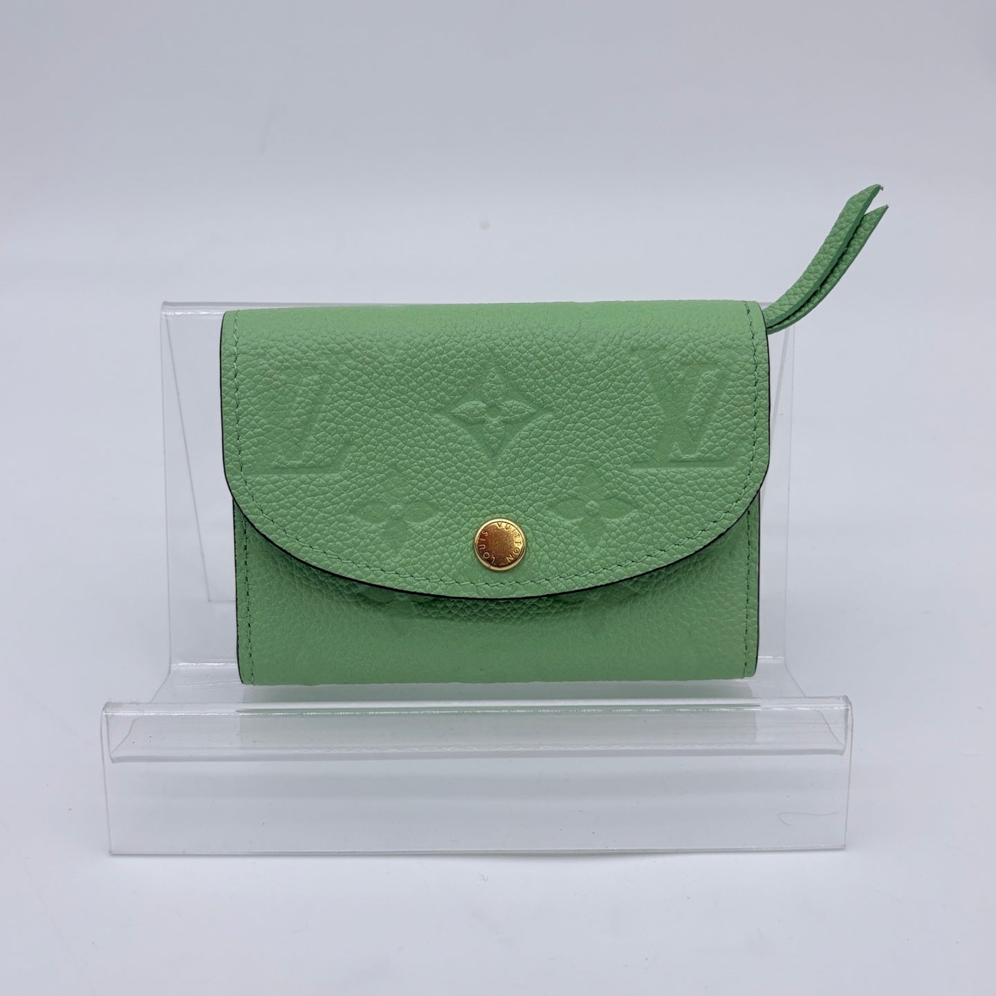 Louis Vuitton x Takashi Murakami Monogram Empreinte Matcha Green Rosalie Coin Purse [Used]