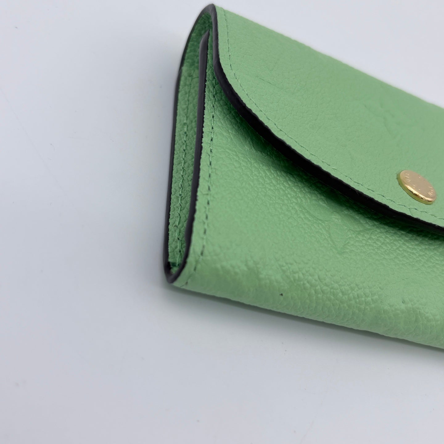 Louis Vuitton x Takashi Murakami Monogram Empreinte Matcha Green Rosalie Coin Purse [Used]