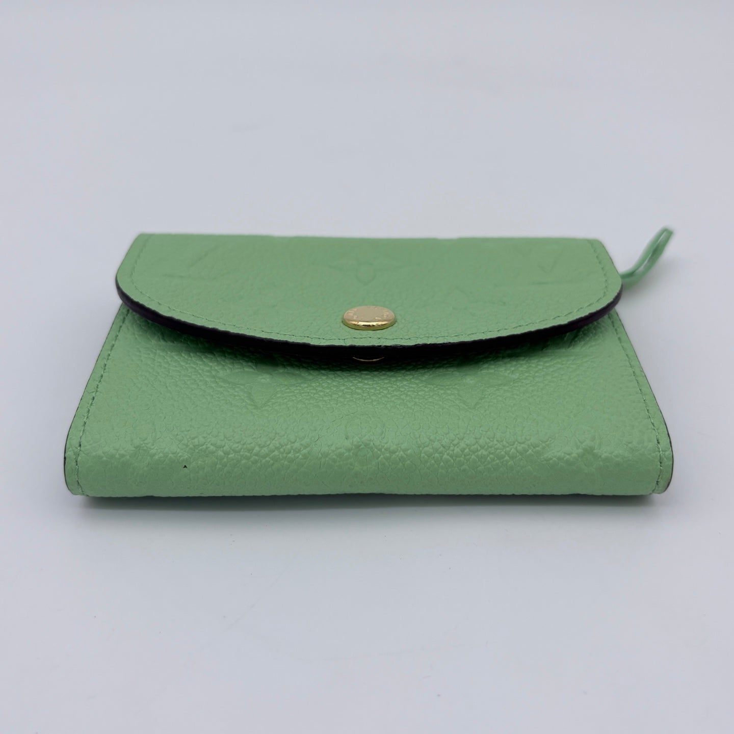 Louis Vuitton x Takashi Murakami Monogram Empreinte Matcha Green Rosalie Coin Purse [Used]