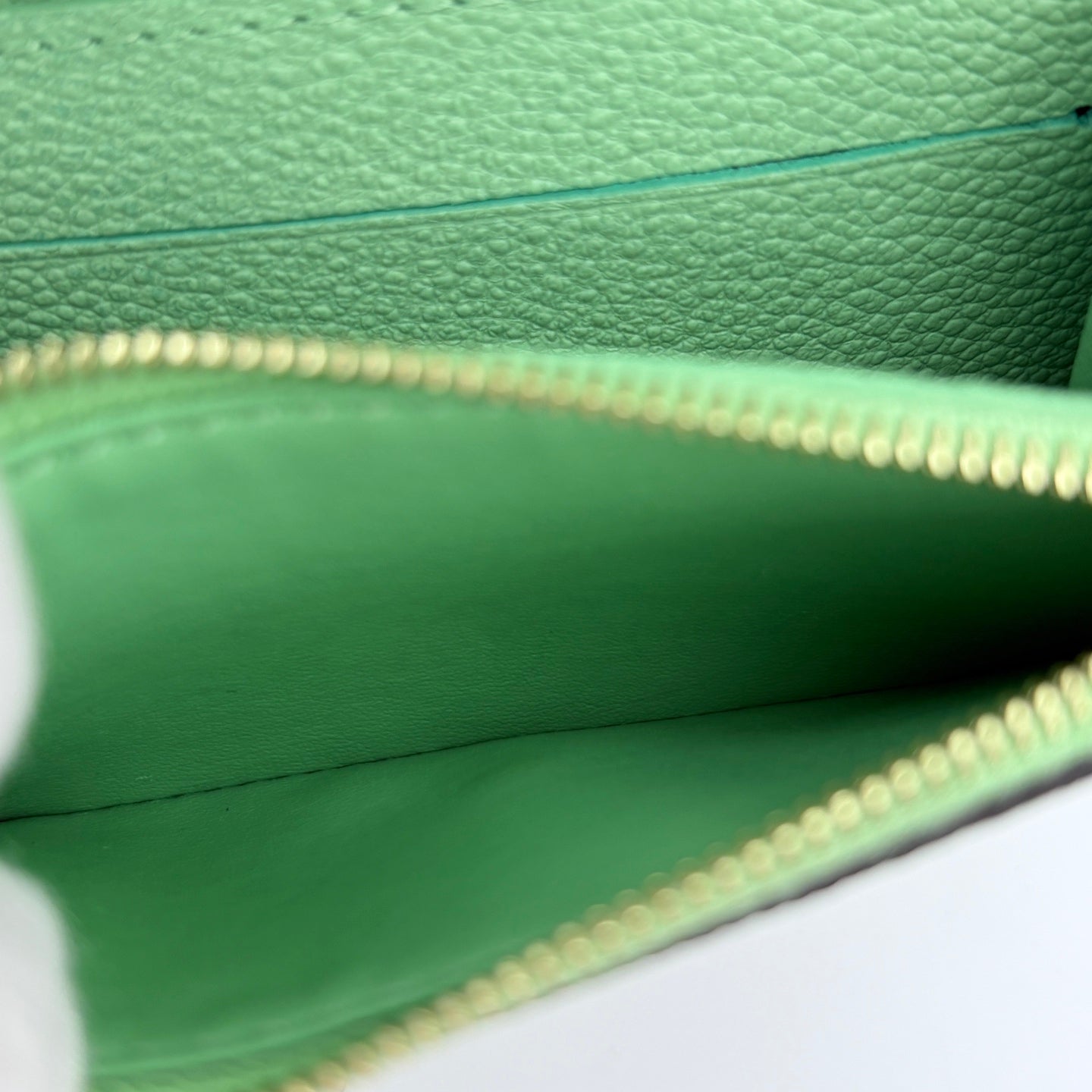 Louis Vuitton x Takashi Murakami Monogram Empreinte Matcha Green Rosalie Coin Purse [Used]