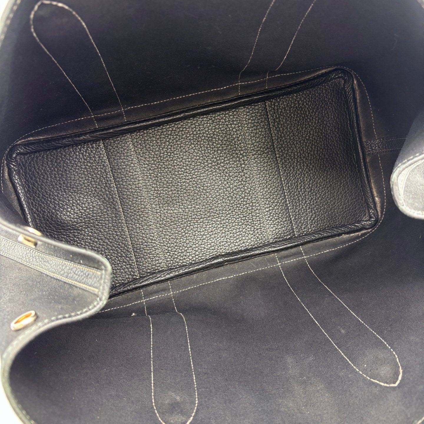 Hermès Garden Party 36 PM Tote Bag in Black Canvas [Used]