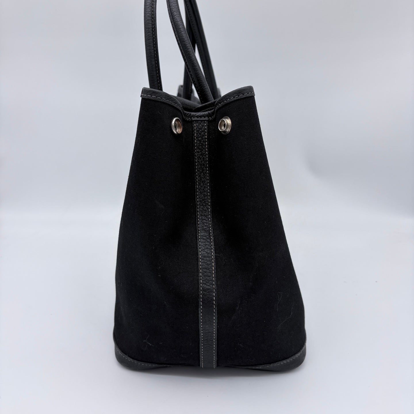 Hermès Garden Party 36 PM Tote Bag in Black Canvas [Used]