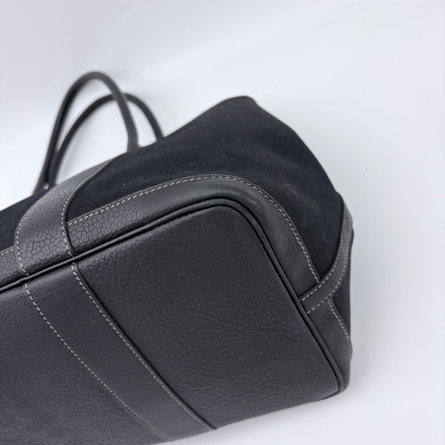 Hermès Garden Party 36 PM Tote Bag in Black Canvas [Used]