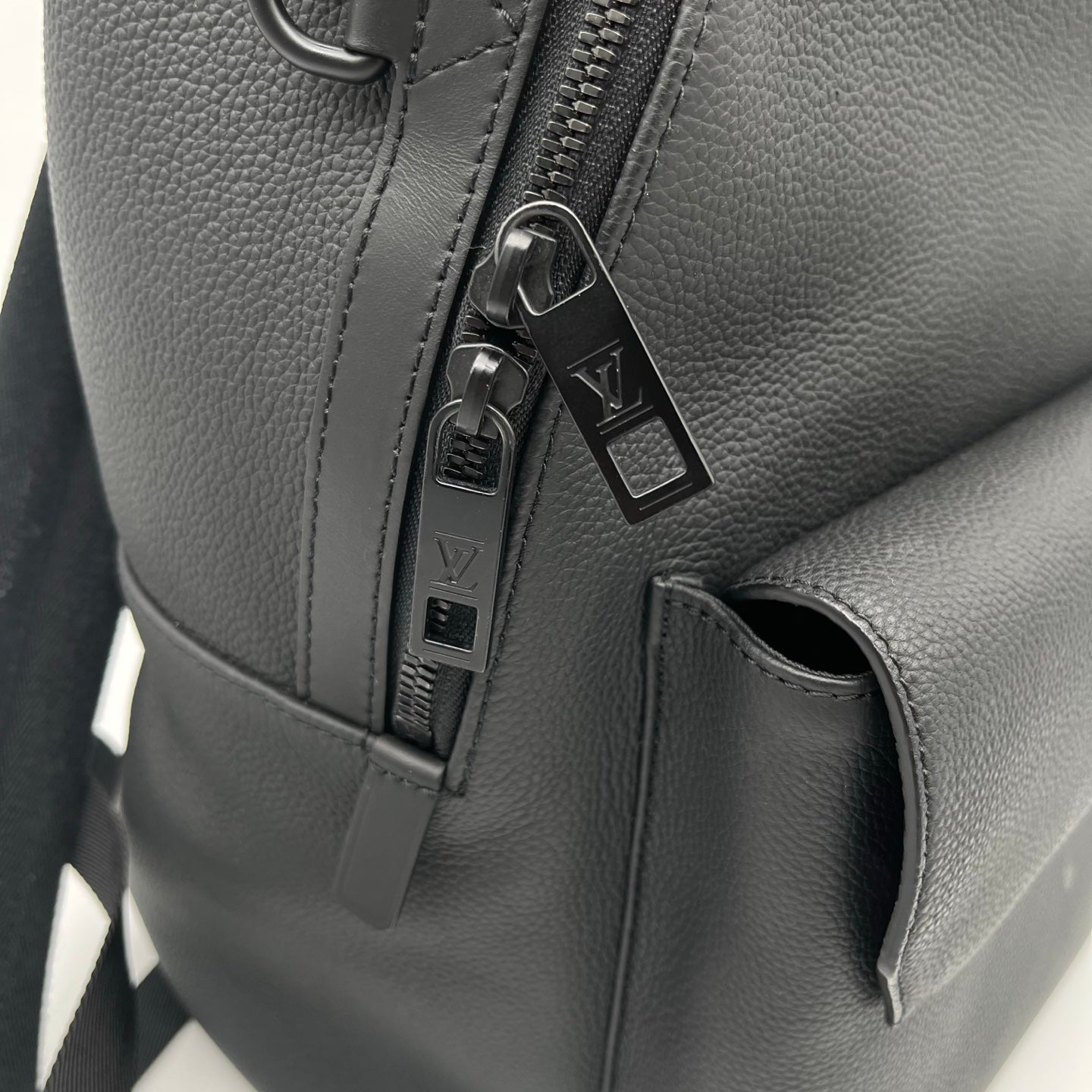 Louis Vuitton Takeoff Black Aerogram Backpack [Used]