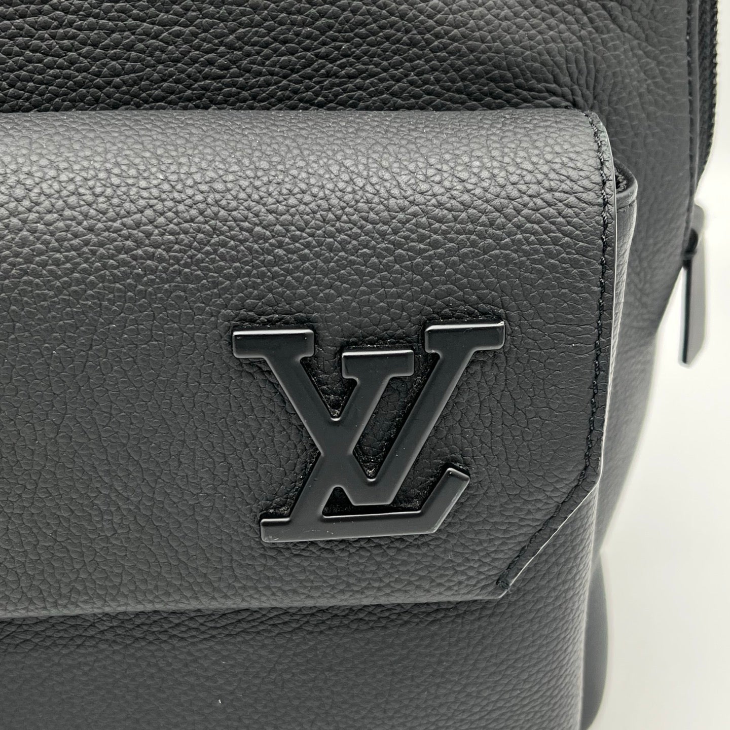 Louis Vuitton Takeoff Black Aerogram Backpack [Used]