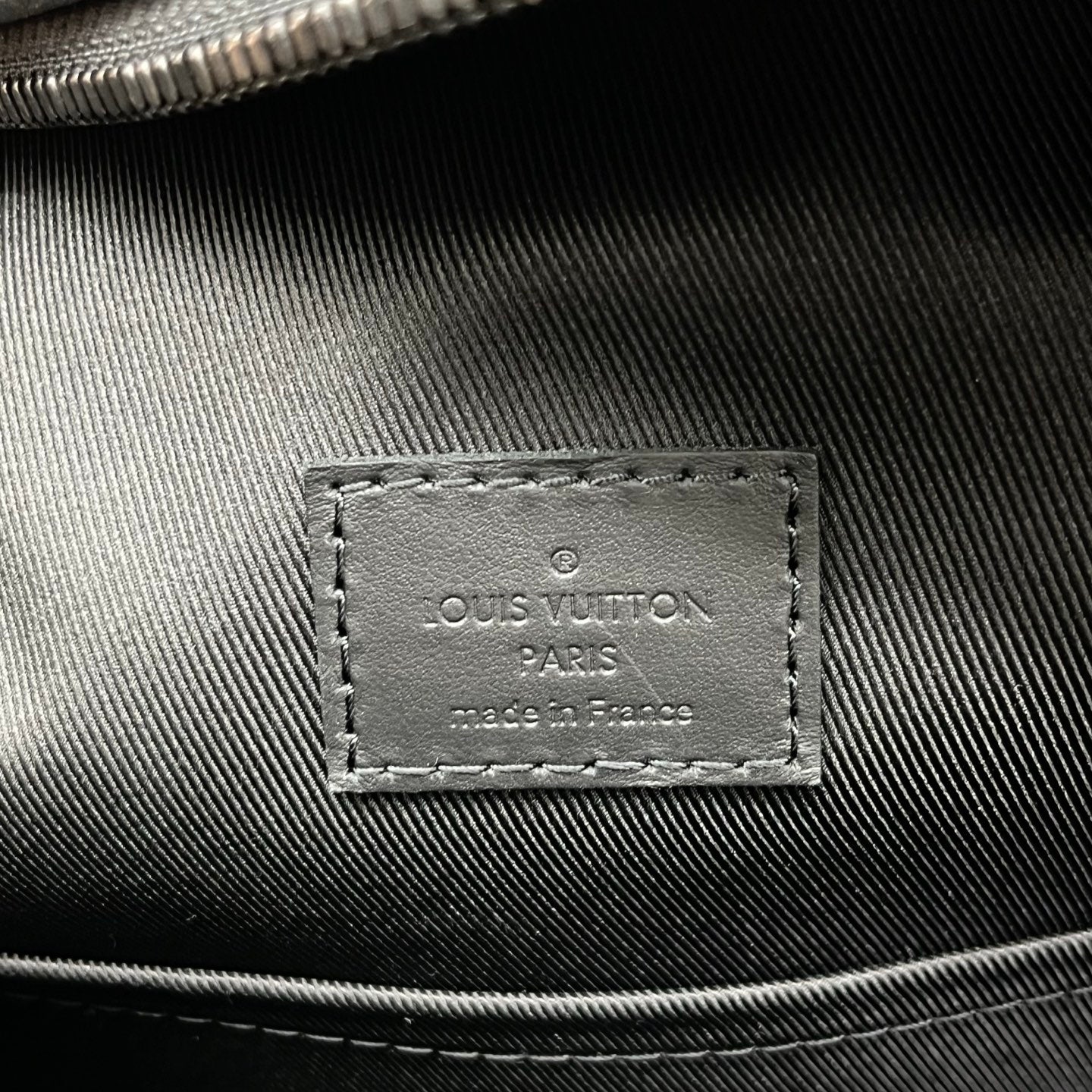 Louis Vuitton Takeoff Black Aerogram Backpack [Used]