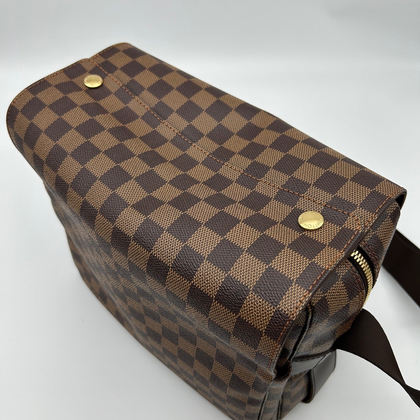 Louis Vuitton Damier Ebene Naviglio Messenger Bag [Used]