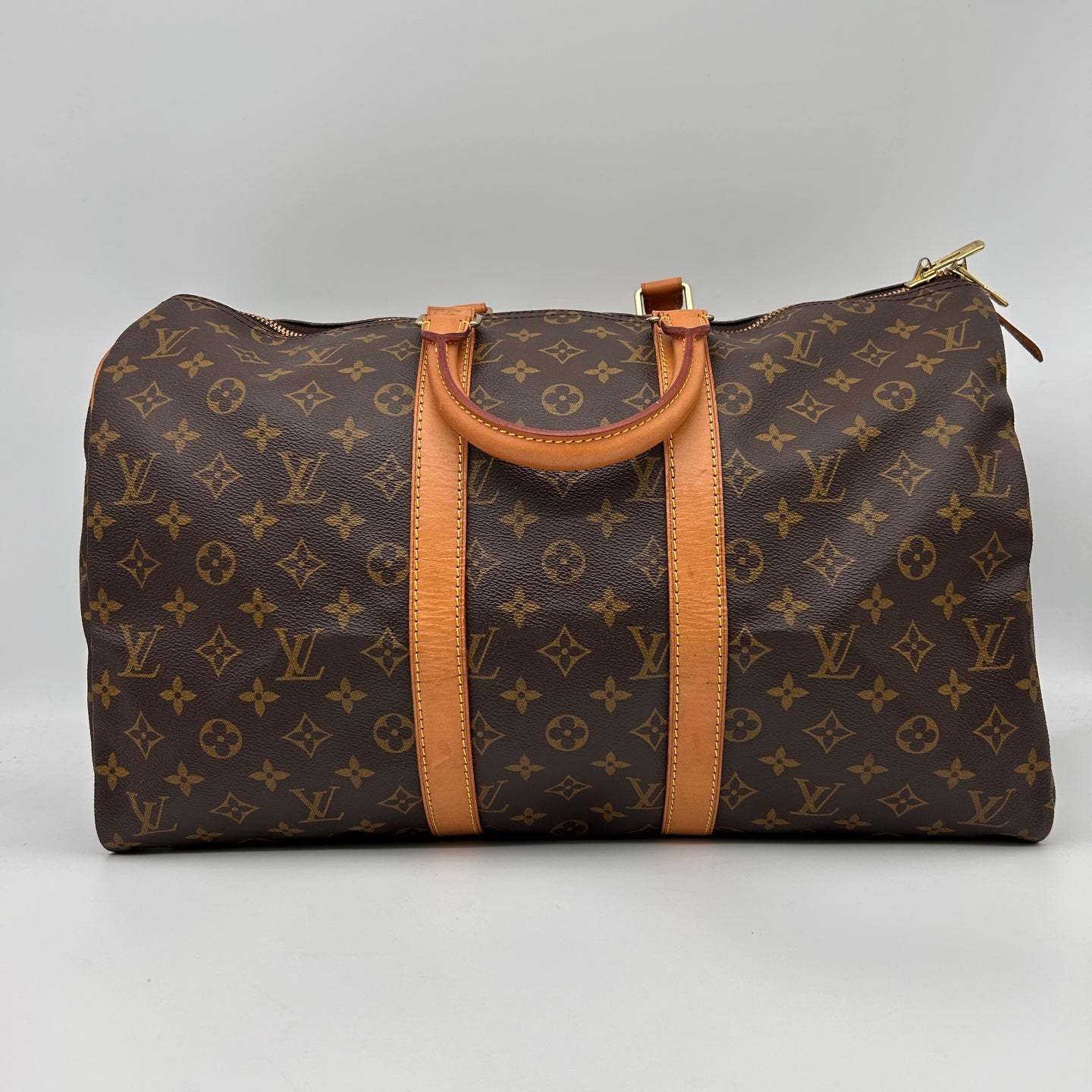 Louis Vuitton Keepall 45 Travel Bag in Monogram Canvas [Used]