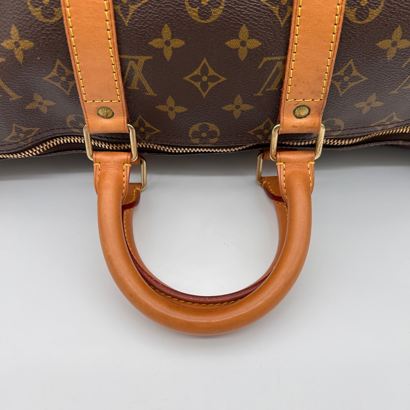 Louis Vuitton Keepall 45 Travel Bag in Monogram Canvas [Used]