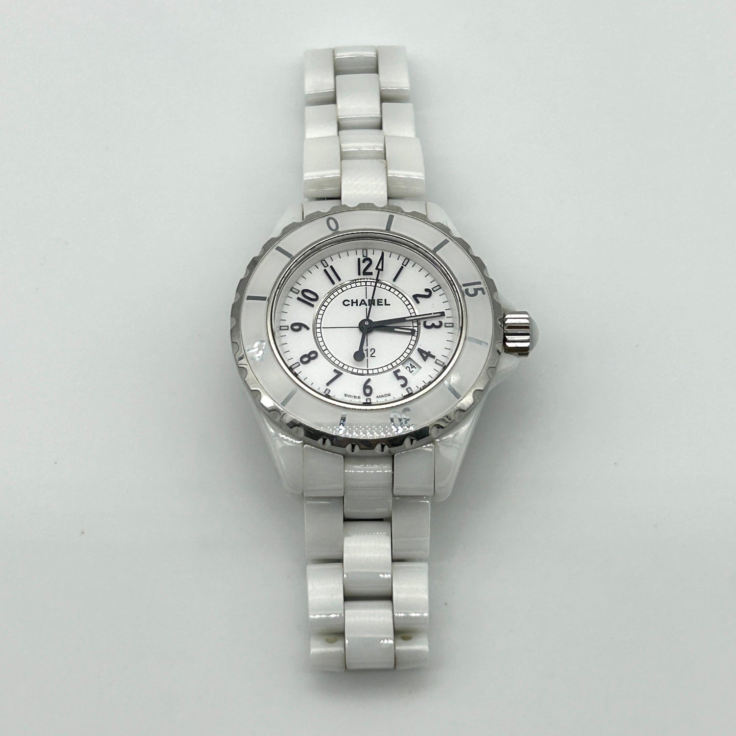 Chanel J12 White Ceramic 33 mm Watch [Used]