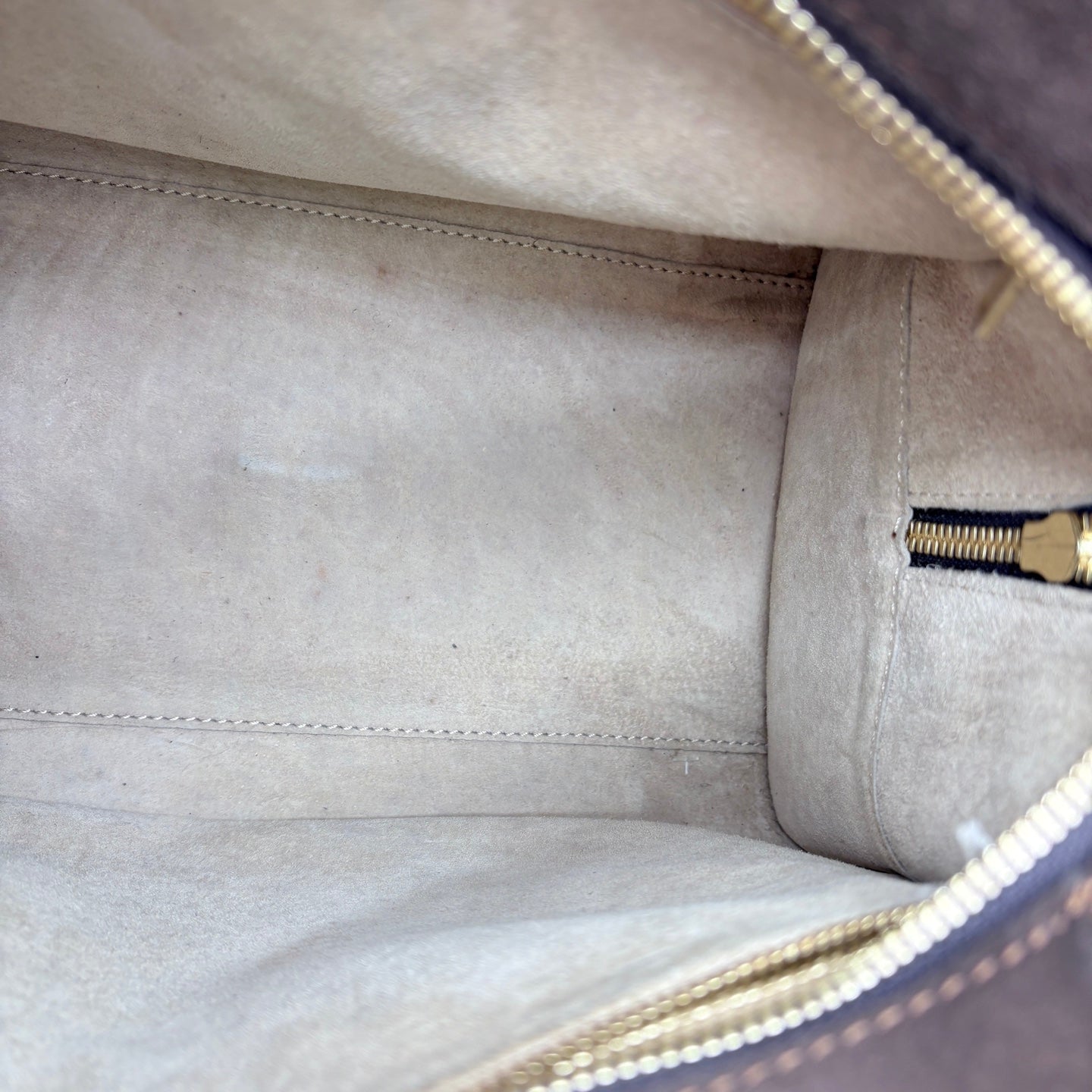 Loewe Amazona Mocha Brown Suede Croc-Embossed Leather Box Bag [Used]