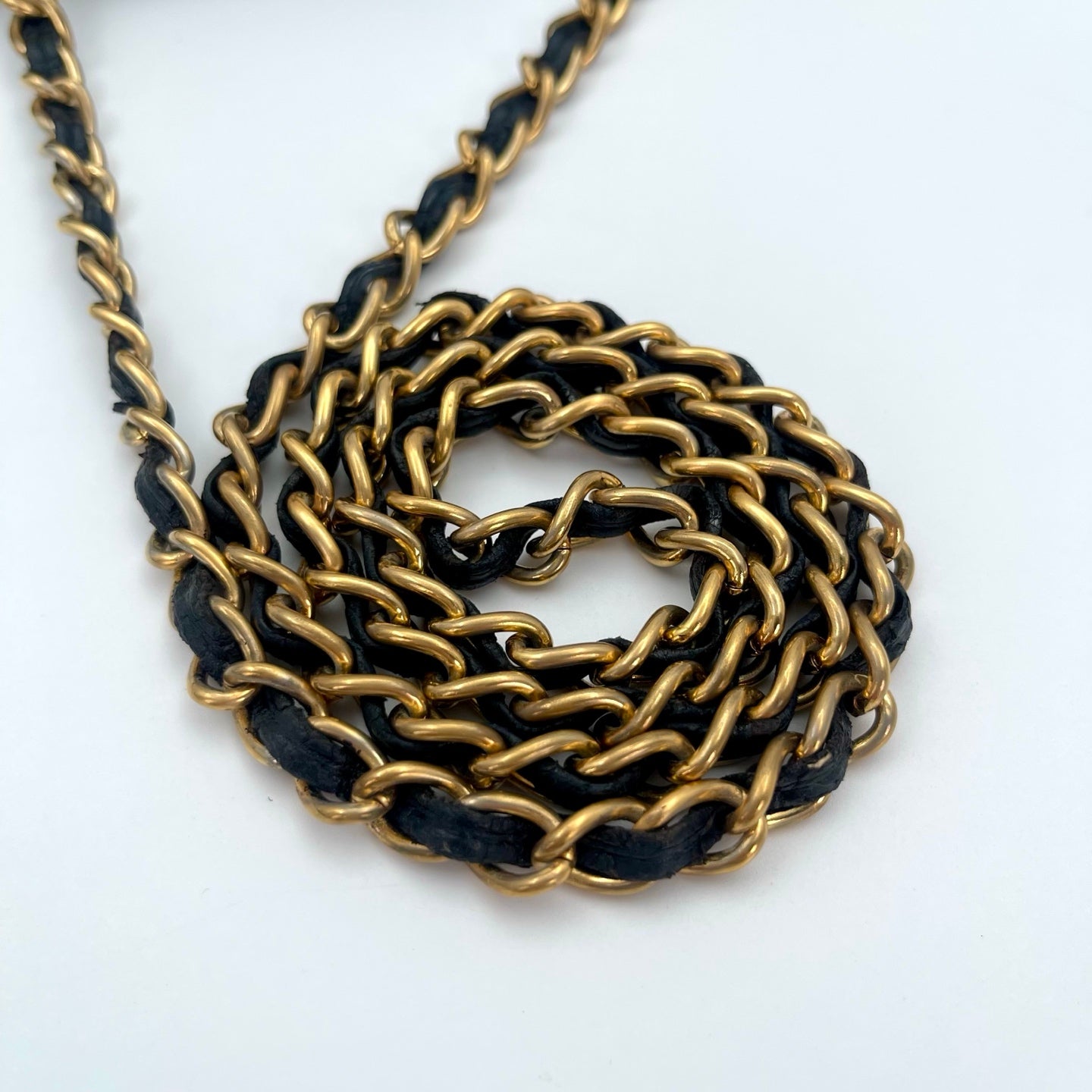 Chanel Vintage Black Lambskin Tassel Asymmetrical Double Flap Bag [Used]