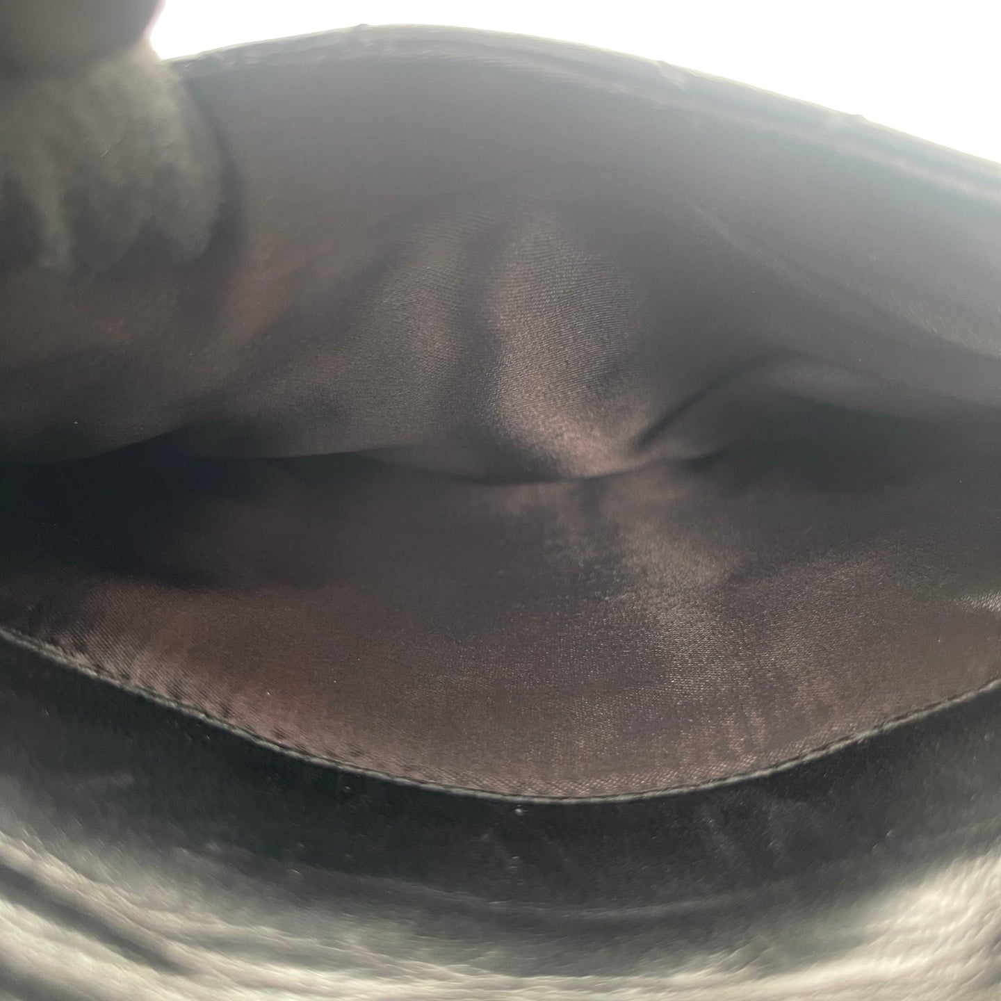 Chanel Vintage Black Lambskin Tassel Asymmetrical Double Flap Bag [Used]