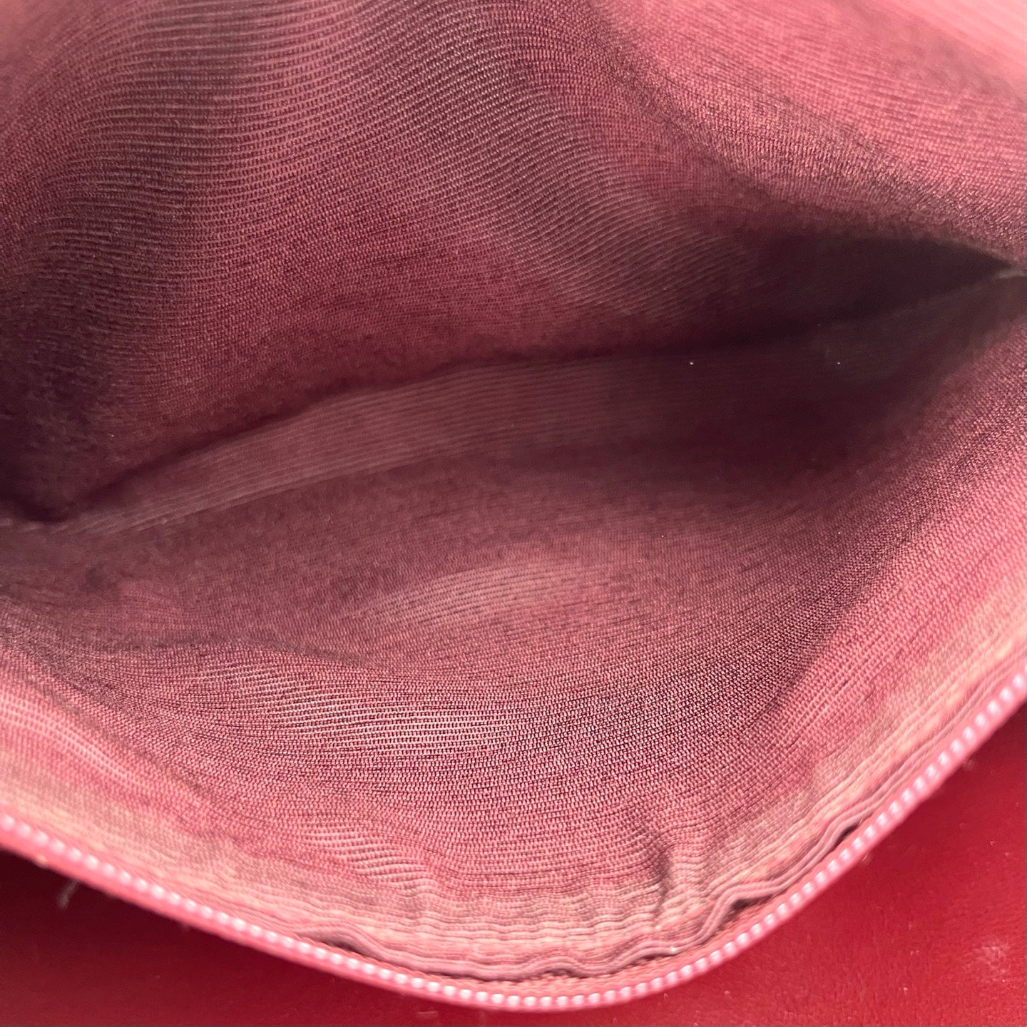 Chanel Vintage Salmon Pink Lizard Leather Square Mini Flap Bag [Used]