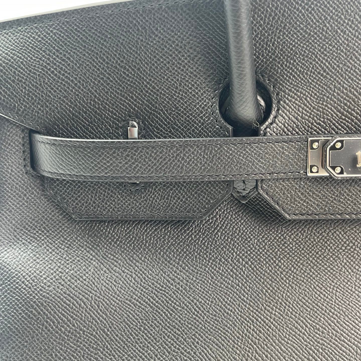 Hermès Birkin 35 Black Epsom Palladium Hardware [Brand New]
