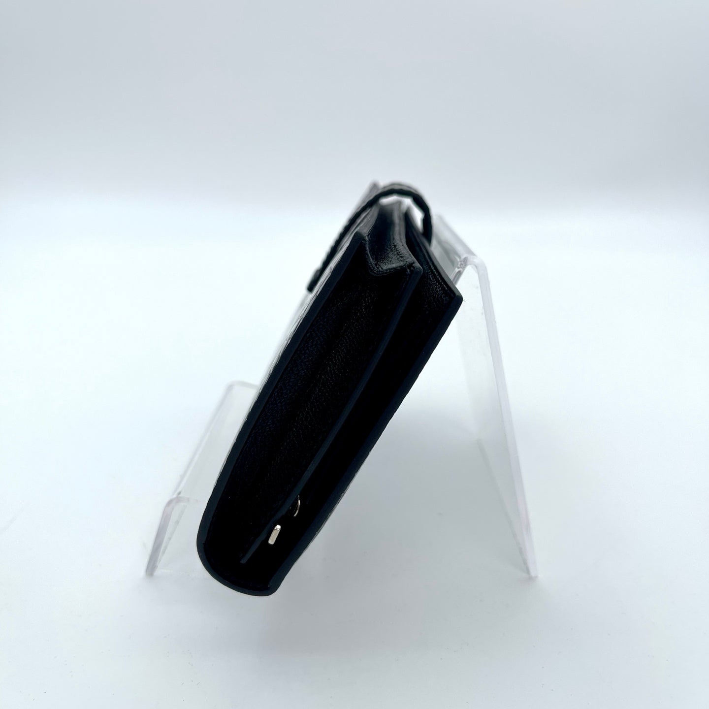 Hermès Bearn Wallet Noir Alligator Palladium Hardware [Brand New]