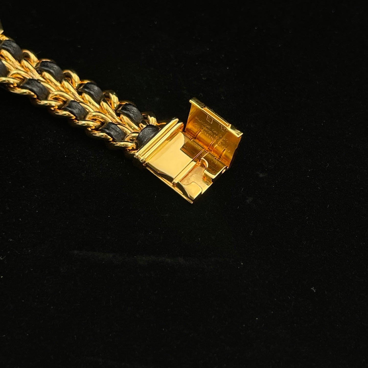 Chanel Première Black and Gold S Size Watch [Used]