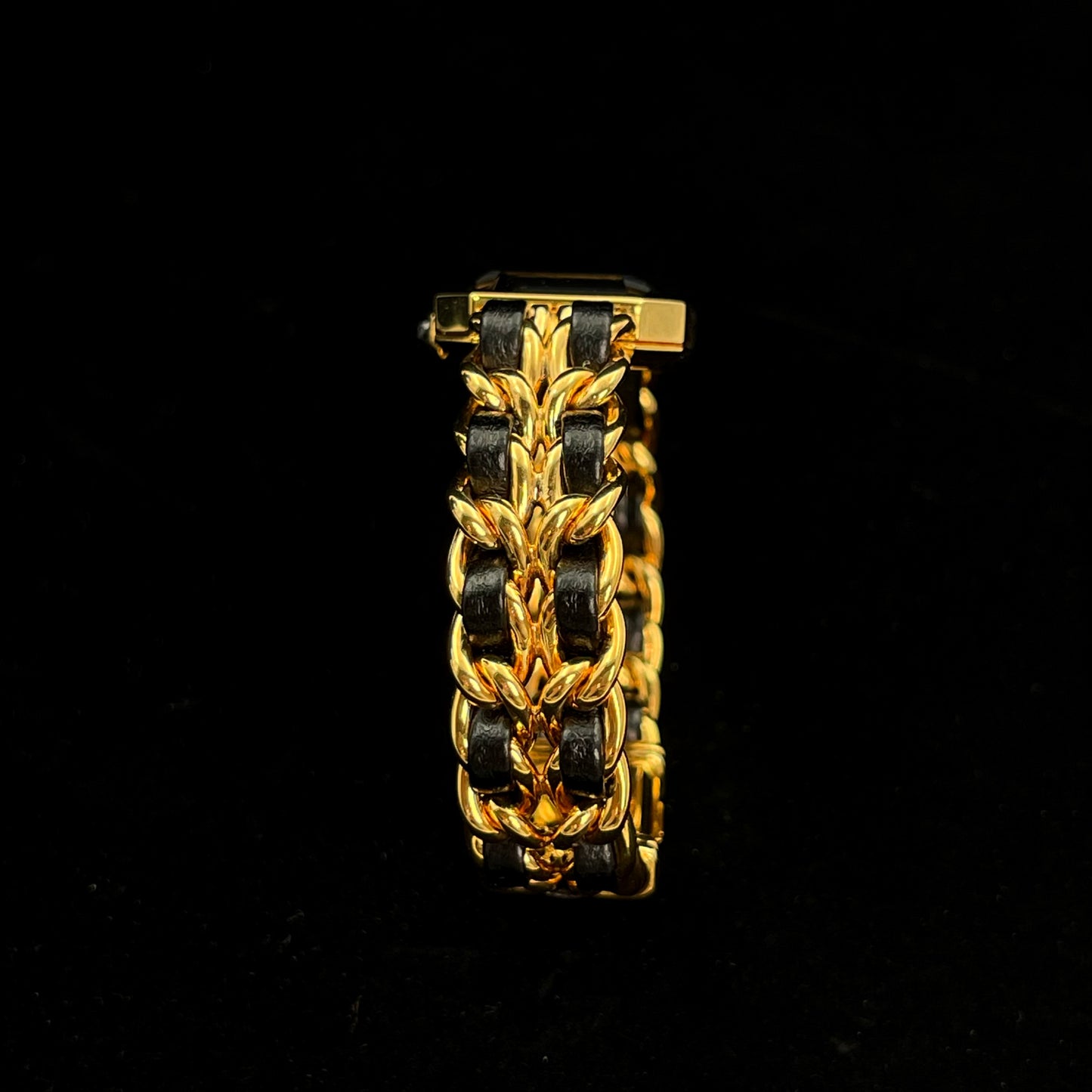 Chanel Première Black and Gold S Size Watch [Used]