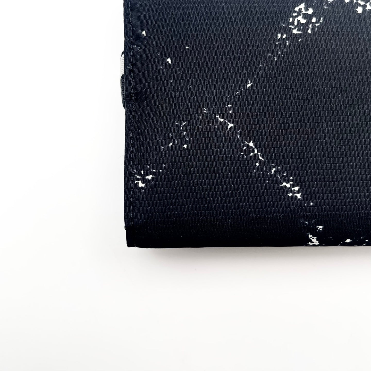 Chanel Black Nylon Sport Line Elastic Band Wallet [Used]