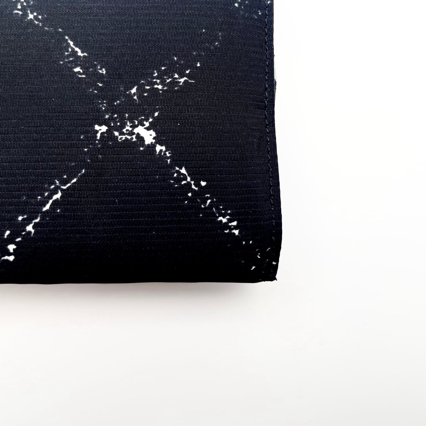 Chanel Black Nylon Sport Line Elastic Band Wallet [Used]