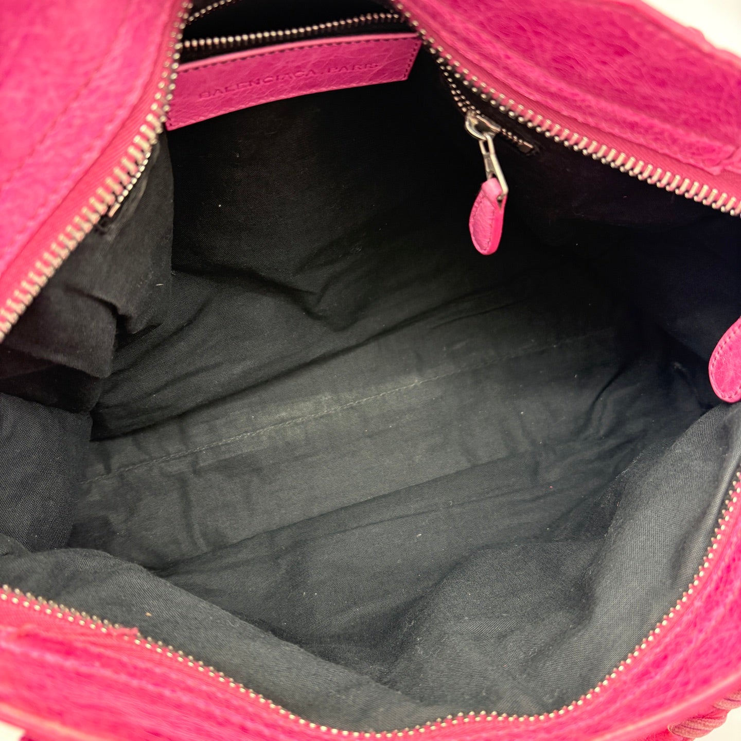 Balenciaga Pink Lace 2WAY City Motorcycle Bag Large [Used]