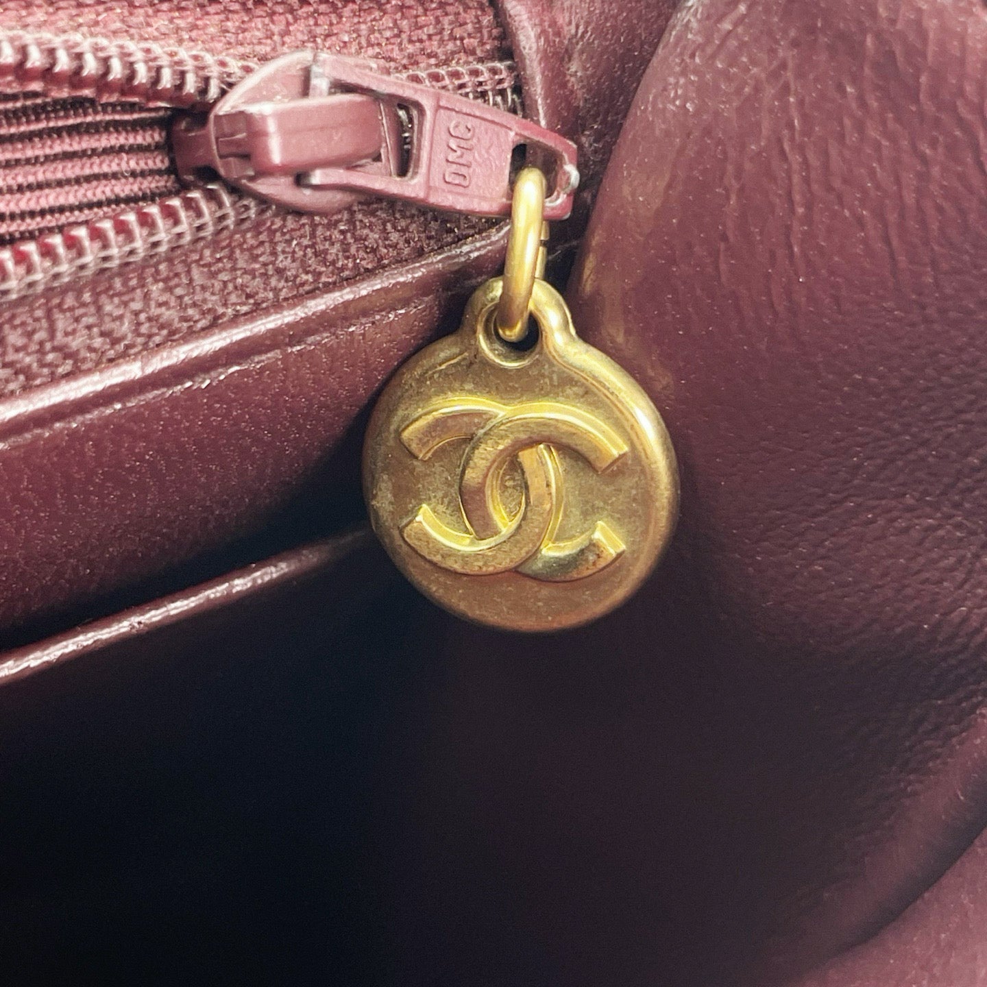 Chanel Black Lambskin Diana Chain Shoulder Bag Gold Hardware 25 cm [Used]