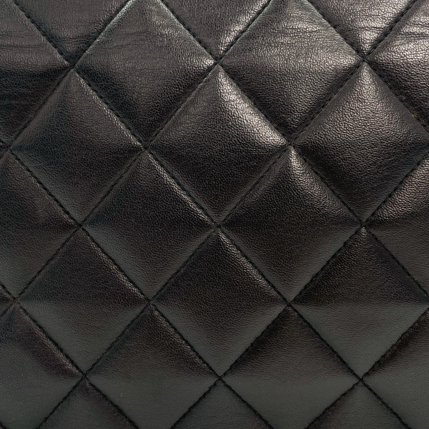 Chanel Black Lambskin Diana Chain Shoulder Bag Gold Hardware 25 cm [Used]