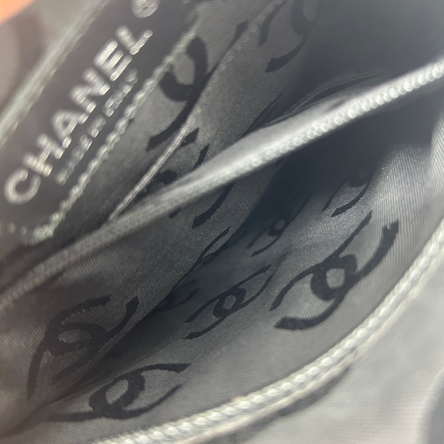 Chanel Cambon Ligne Large Camera Bag in Pink and Black with Silver Hardware [Used]