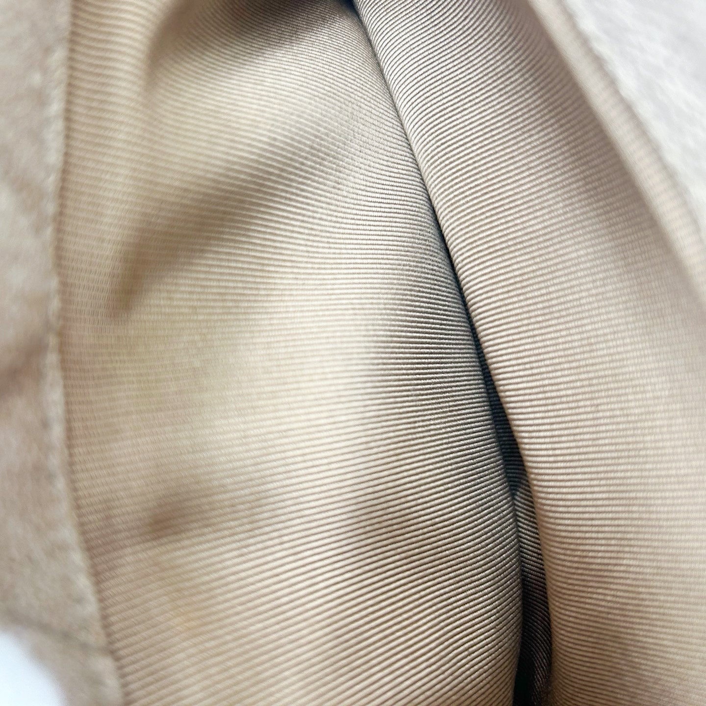 Chanel Linen and Canvas Tote Bag with Tortoiseshell Handles in Beige and Black [Used]