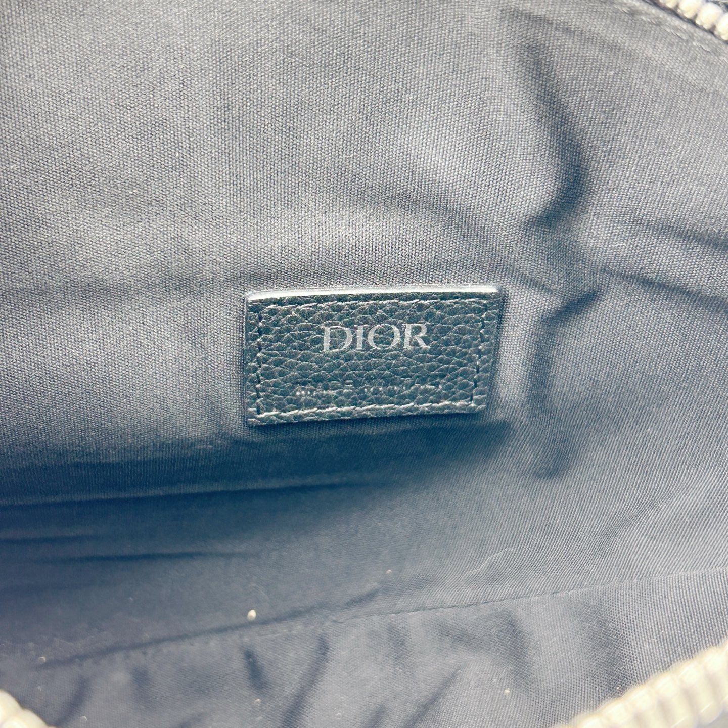 Dior Saddle Bag Medium in Black Calfskin with Gold Hardware [Used]