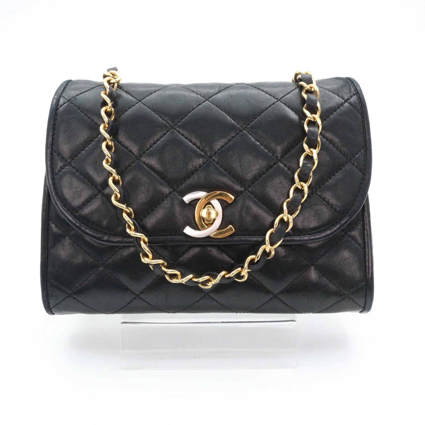 Chanel Paris Limited Edition Black Lambskin Crossbody Bag[Used]