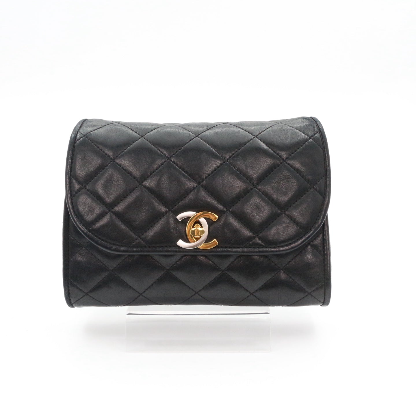 Chanel Paris Limited Edition Black Lambskin Crossbody Bag[Used]