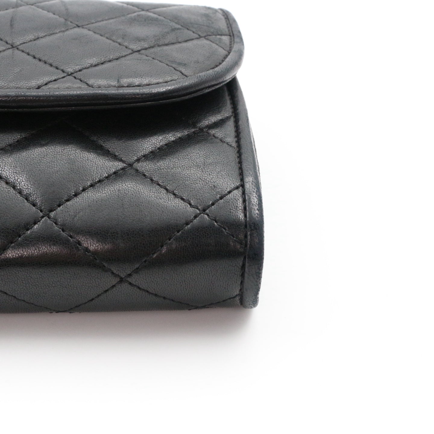 Chanel Paris Limited Edition Black Lambskin Crossbody Bag[Used]