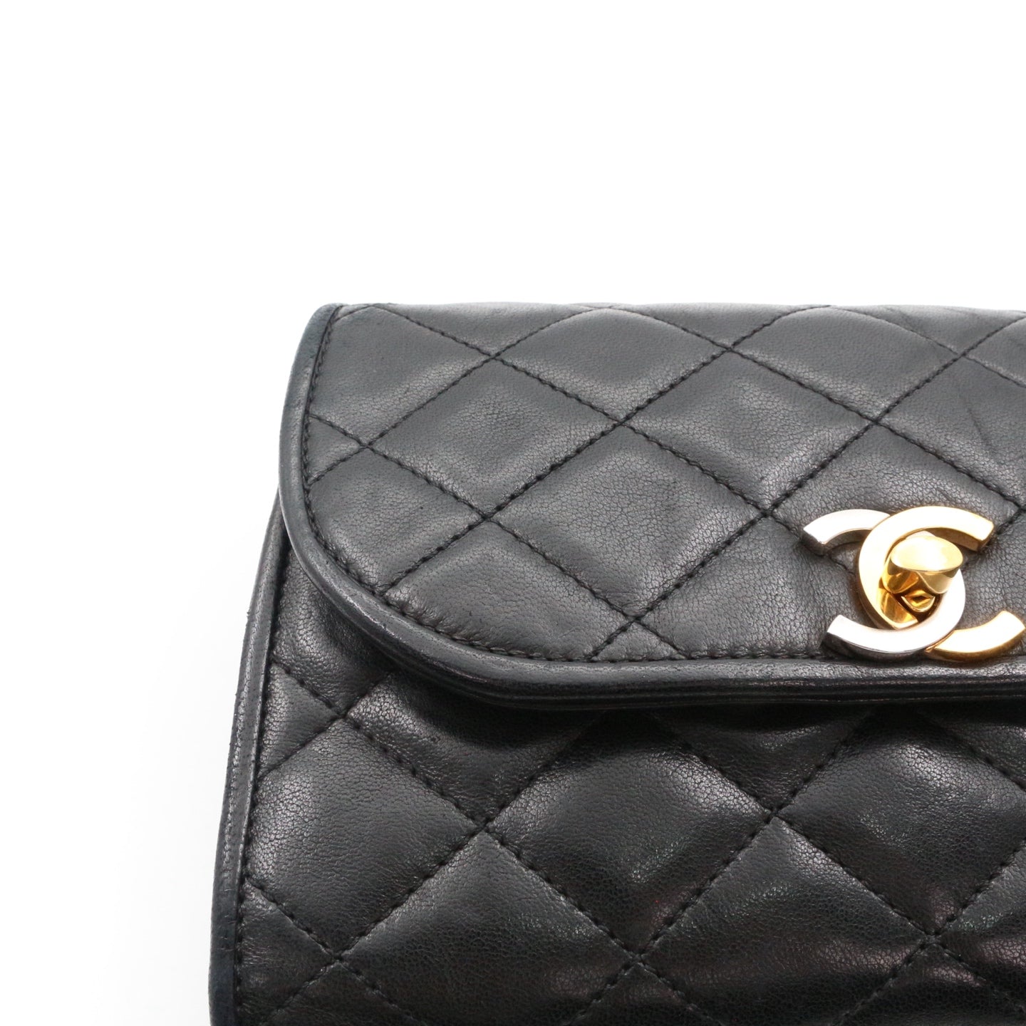 Chanel Paris Limited Edition Black Lambskin Crossbody Bag[Used]