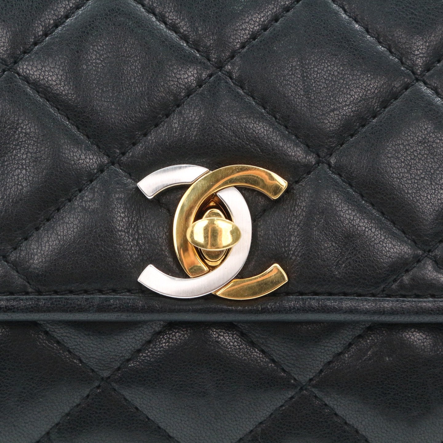 Chanel Paris Limited Edition Black Lambskin Crossbody Bag[Used]