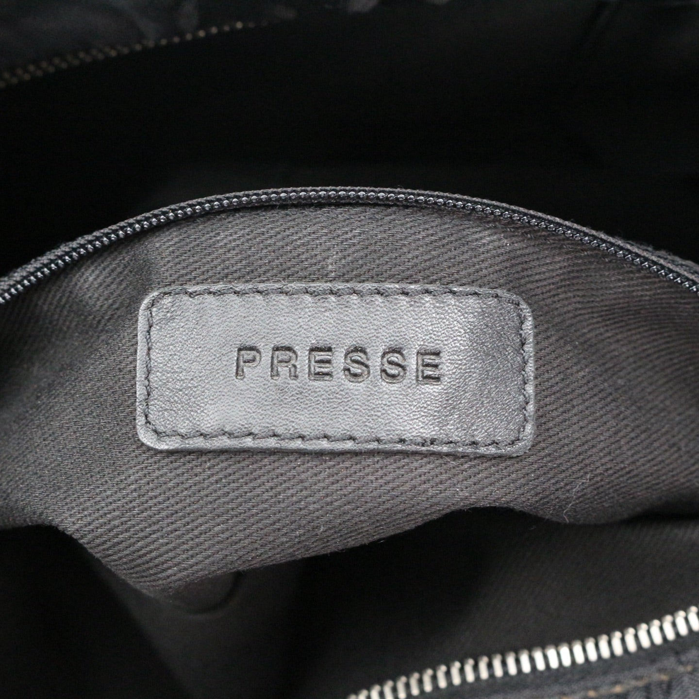 Chanel Large CC Logo Quilted Nylon Tote Bag Black [Used]